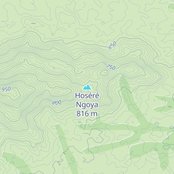 Map of Hoséré Ngoya
