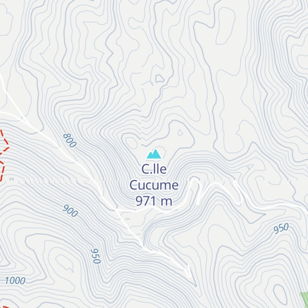 Map of C.lle Cucume