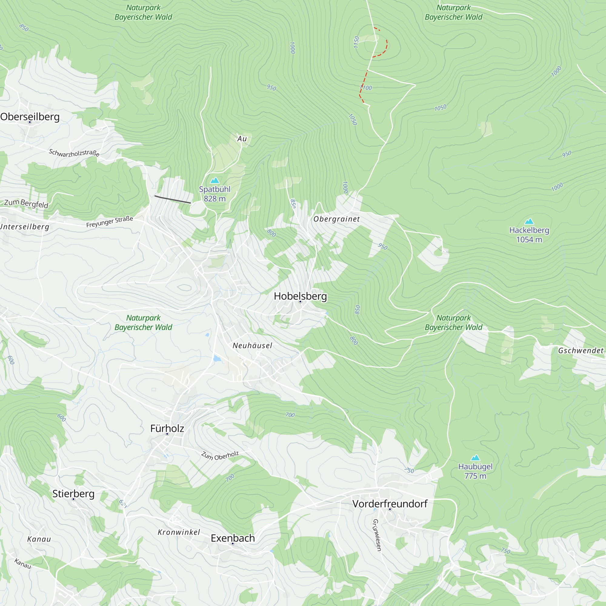 Wander- & Wellness Hotel Hüttenhof map
