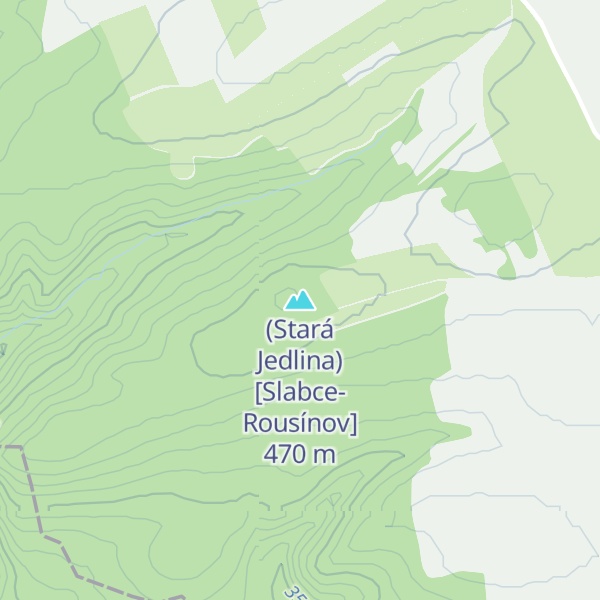 Map of (Stará Jedlina) [Slabce-Rousínov]