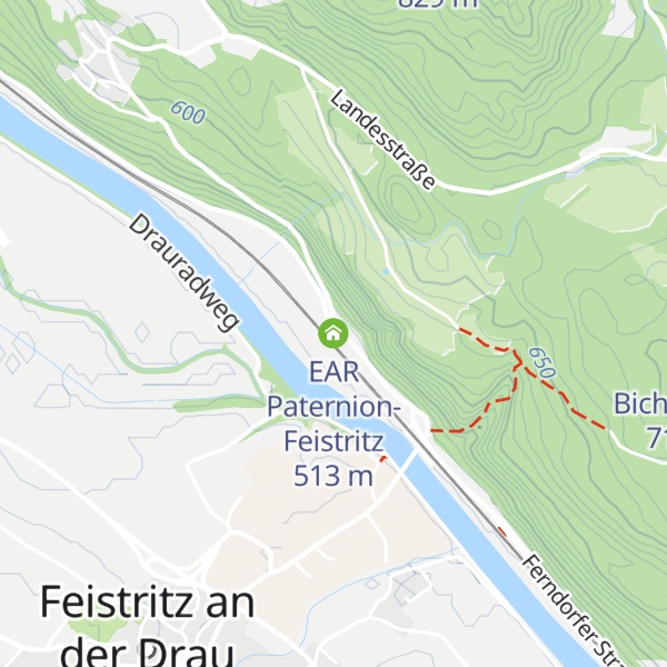 Map of EAR Paternion-Feistritz