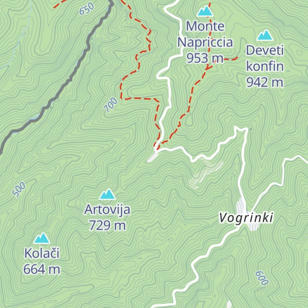 Map of Planinski dom pod Ježo
