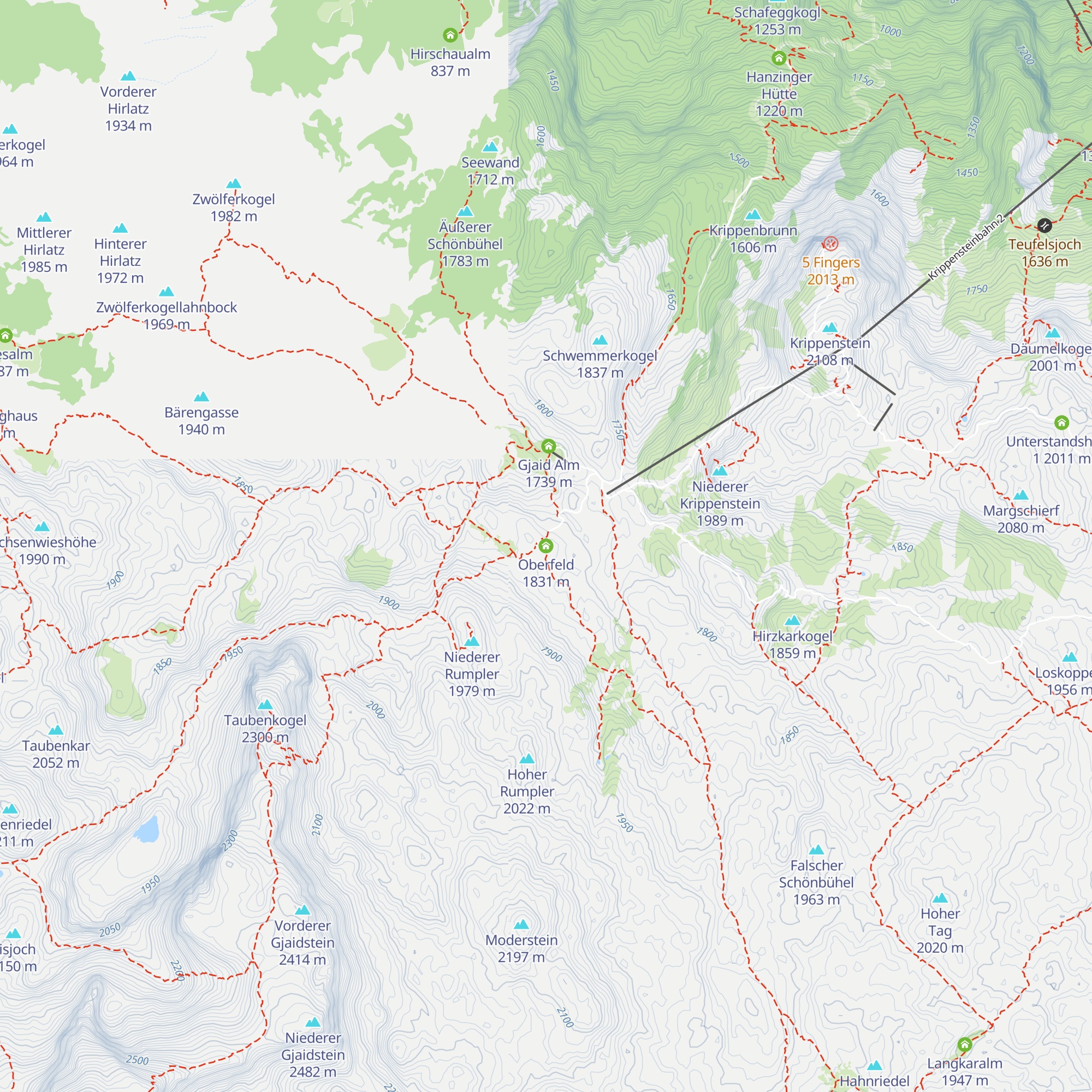 Oberfeld map