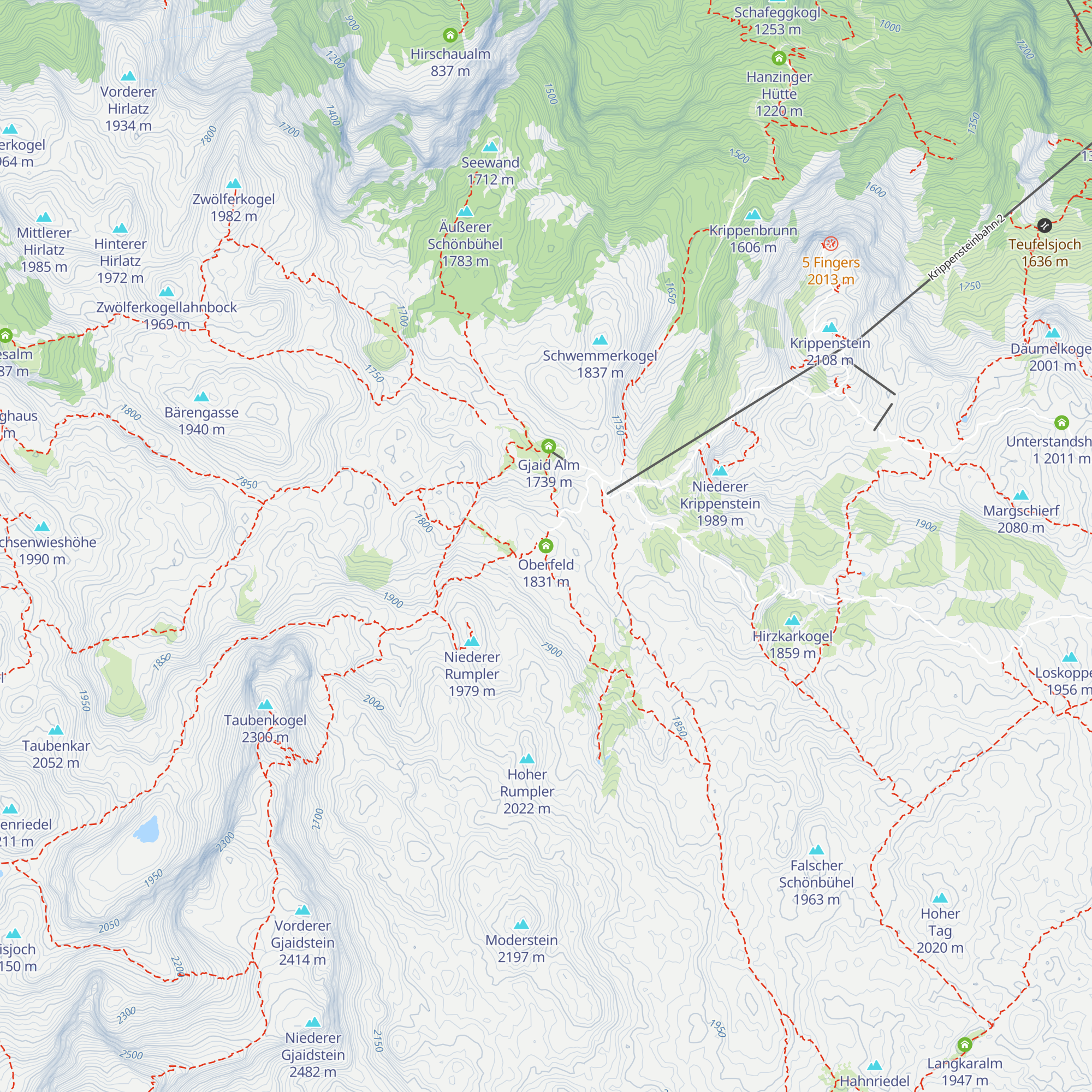 Oberfeld map