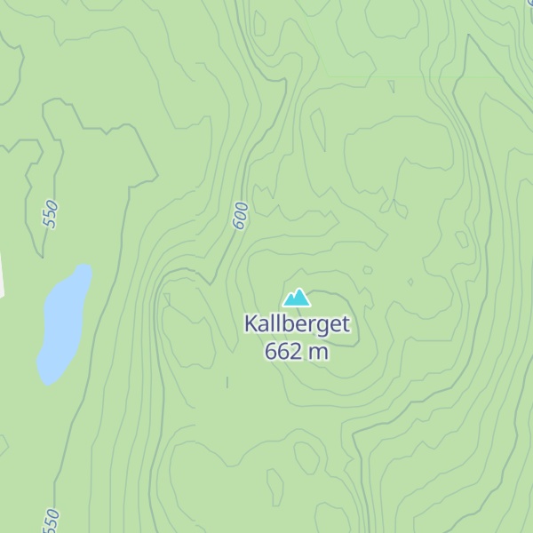 Map of Kallklitten