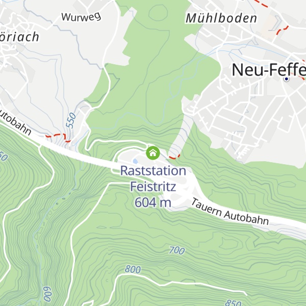 Map of Raststation Feistritz