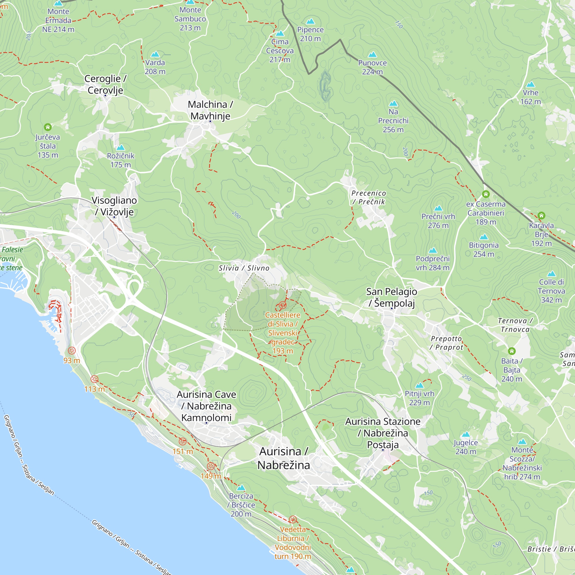 Agriturismo / Agriturizem Gradec map