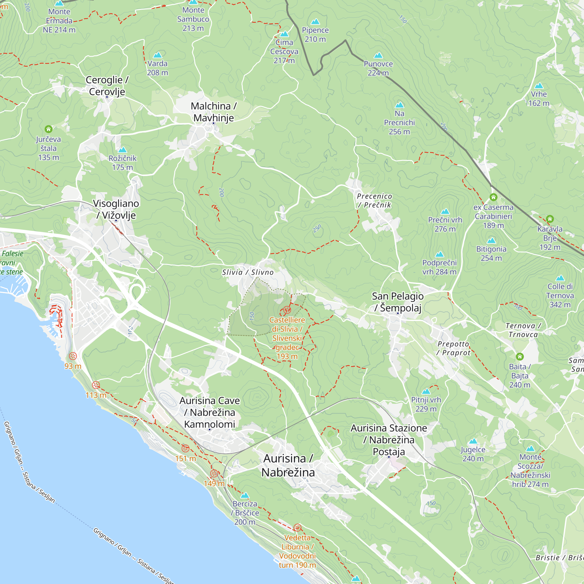 Agriturismo / Agriturizem Gradec map