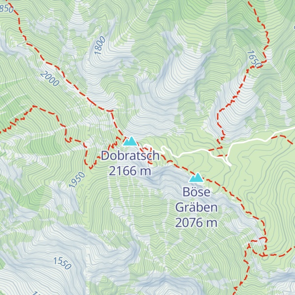 Map of Dobratsch Gipfelhaus