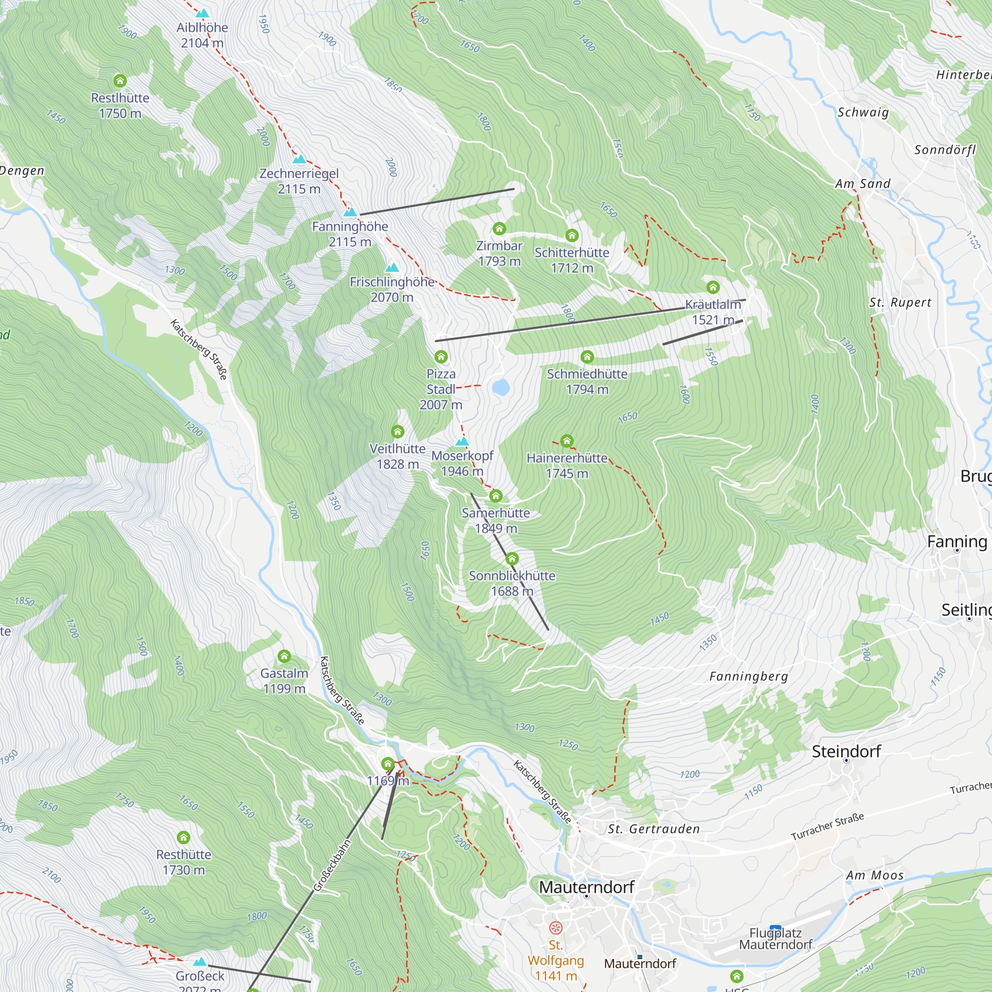 Samerhütte map