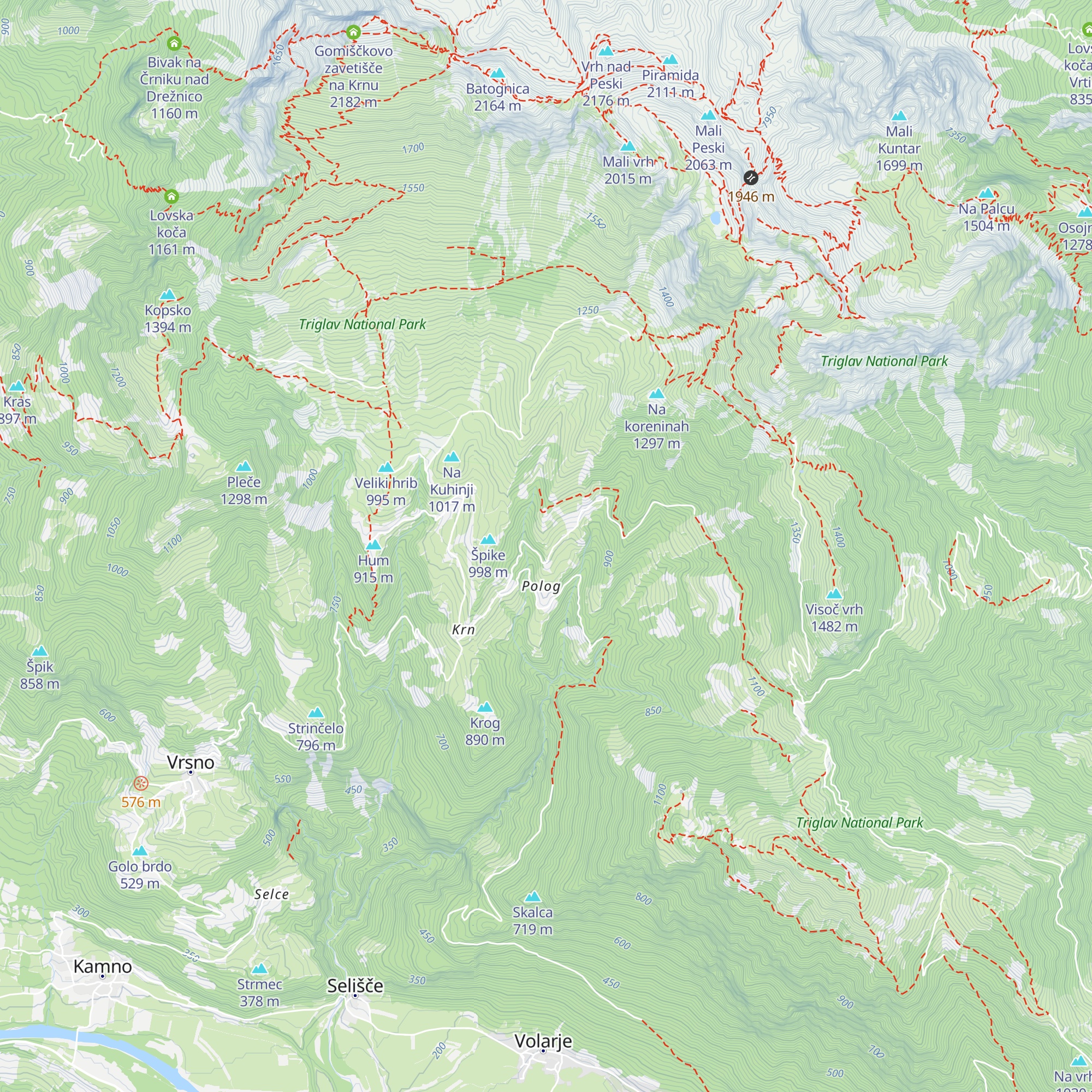 Mohova domačija map
