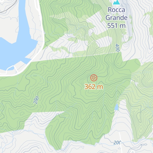 Map of Rifugio bosco spagnolo