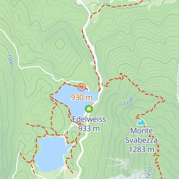 Map of Belvedere