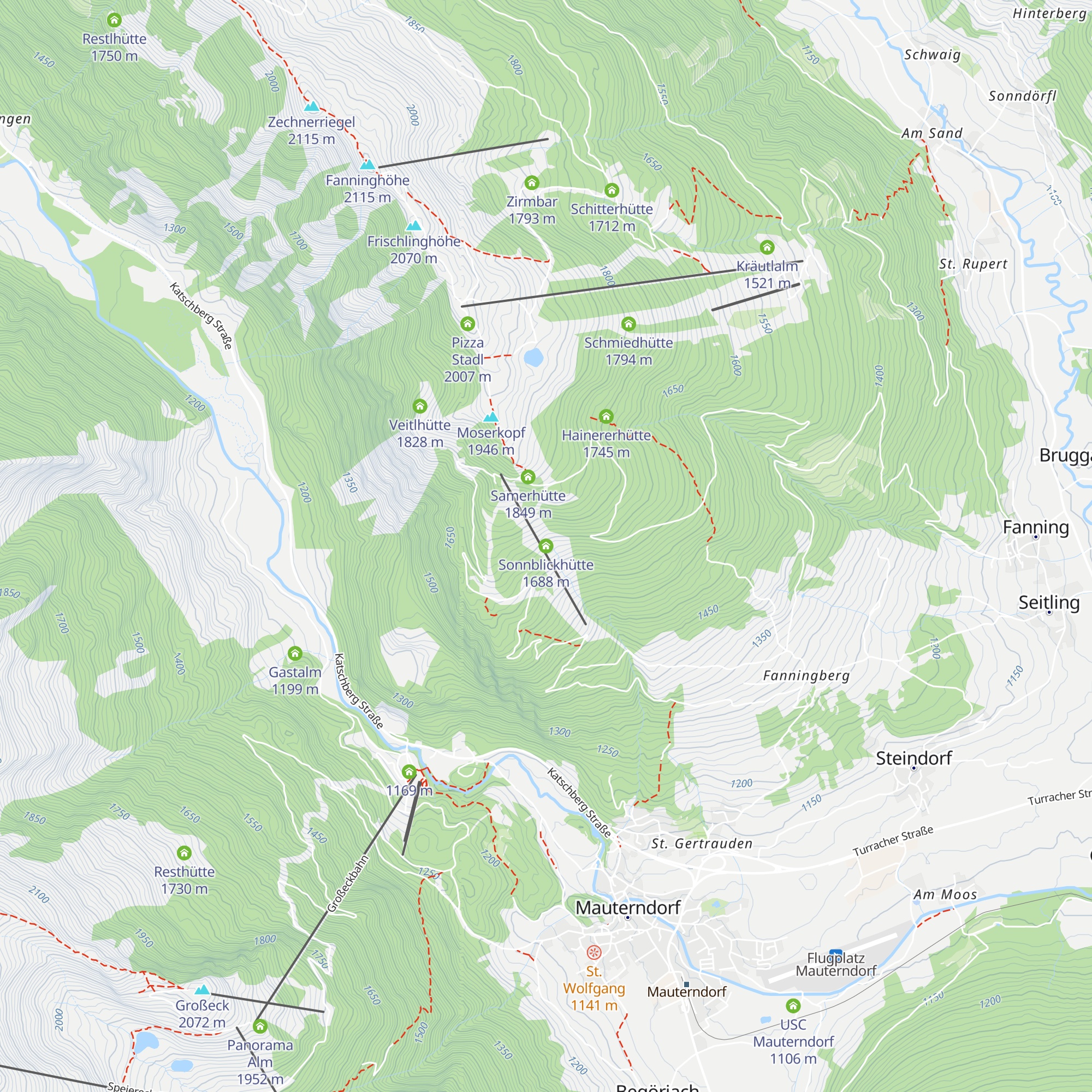 Sonnblickhütte map