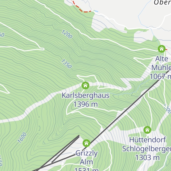 Map of Karlsberghaus