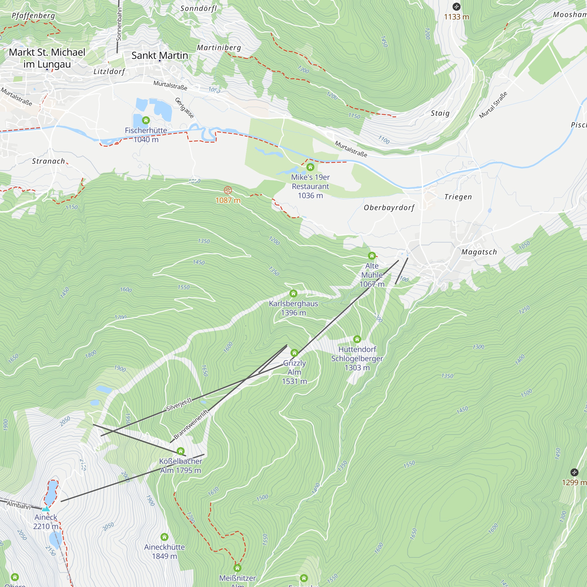 Karlsberghaus map