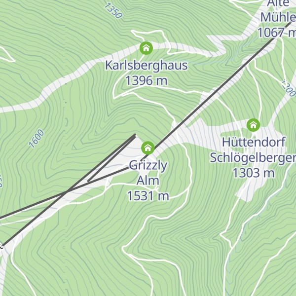 Map of Grizzly Alm