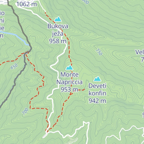 Map of Ježa