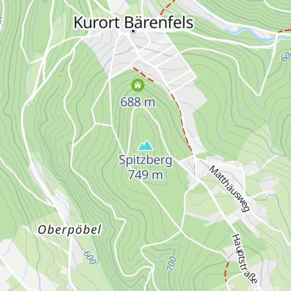 Map of Spitzberg
