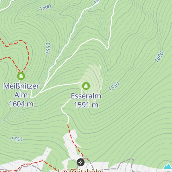 Map of Esseralm