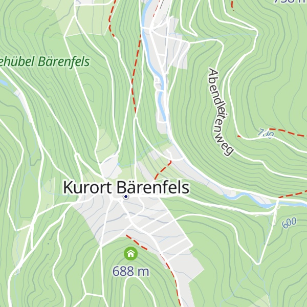 Map of Berghaus