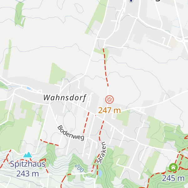 Map of Wahnsdorfer Kuppe