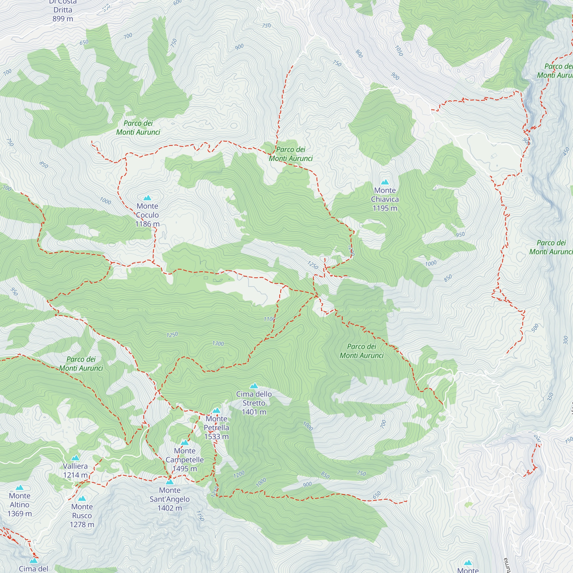 Rifugio La Valle map