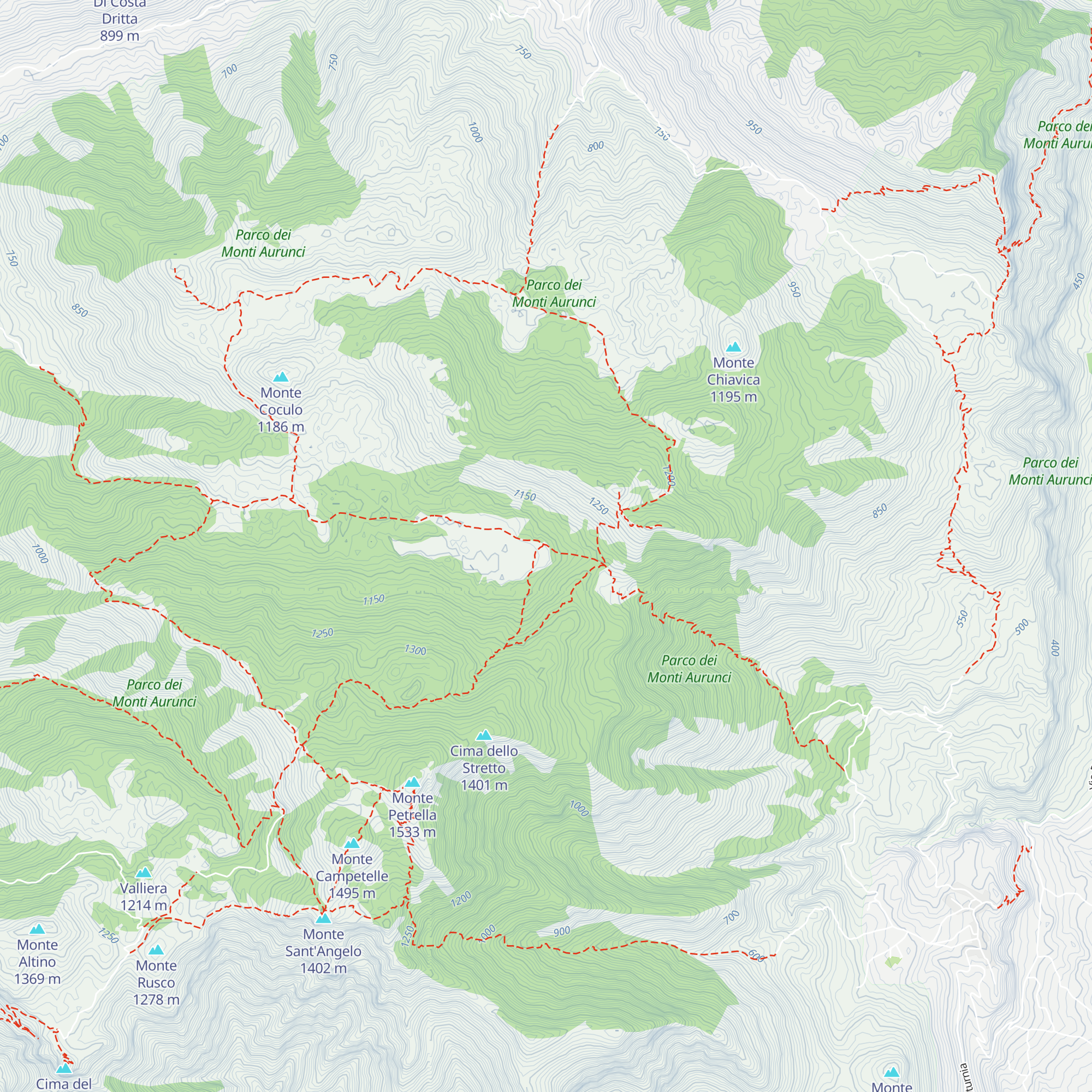 Rifugio La Valle map