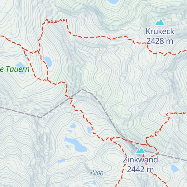 Map of Östliche Vetternspitze