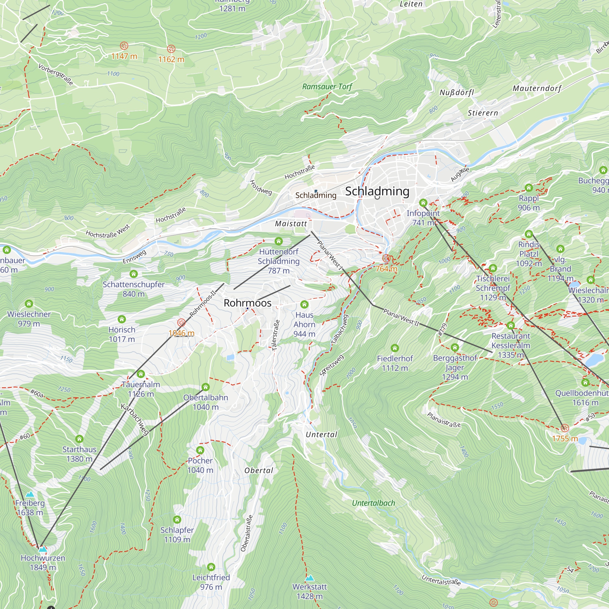 Haus Ahorn map