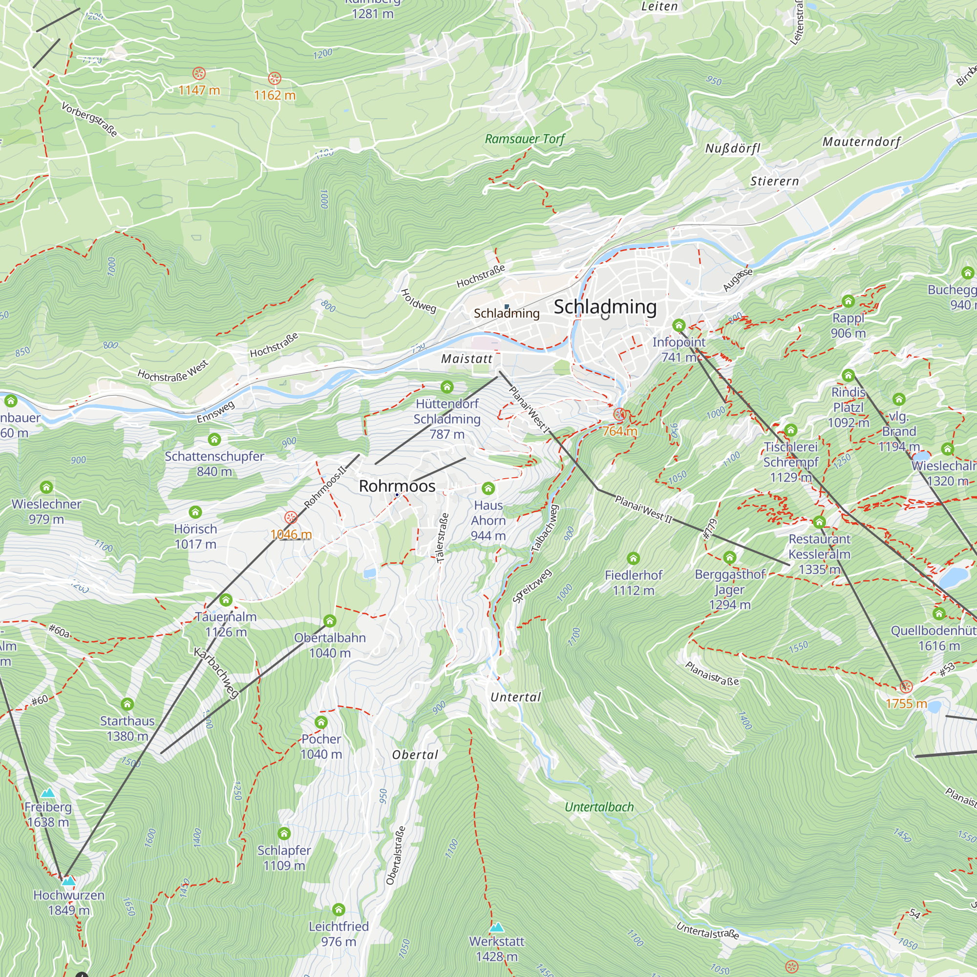 Haus Ahorn map