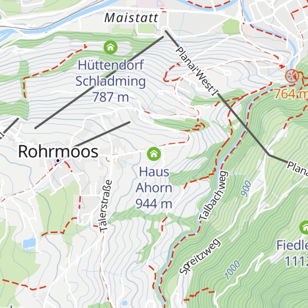 Map of Haus Ahorn