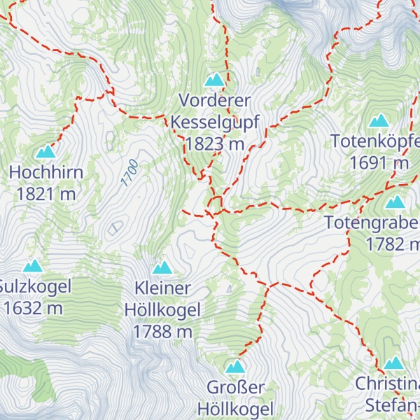 Map of Rieder Hütte