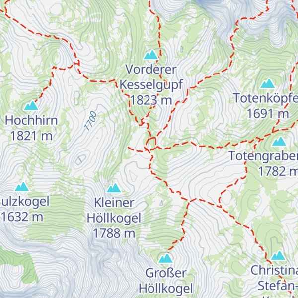 Map of Notunterstand & Winterraum Feuerkogel