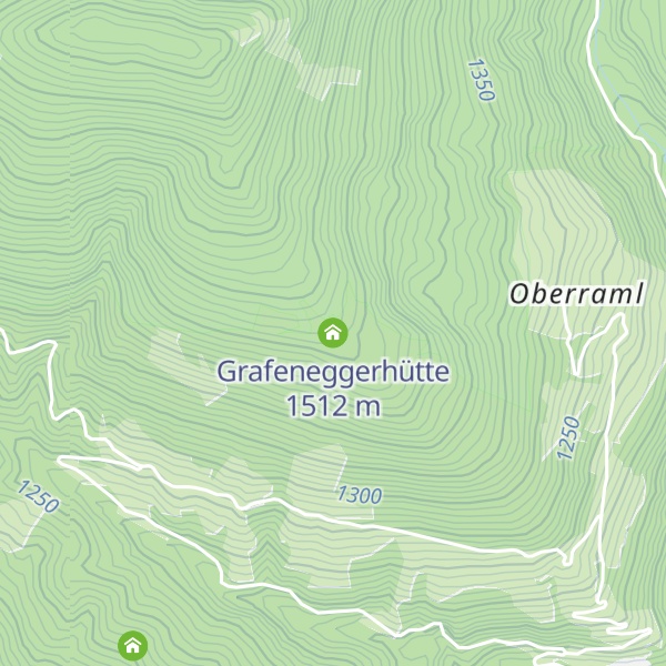 Map of Grafeneggerhütte