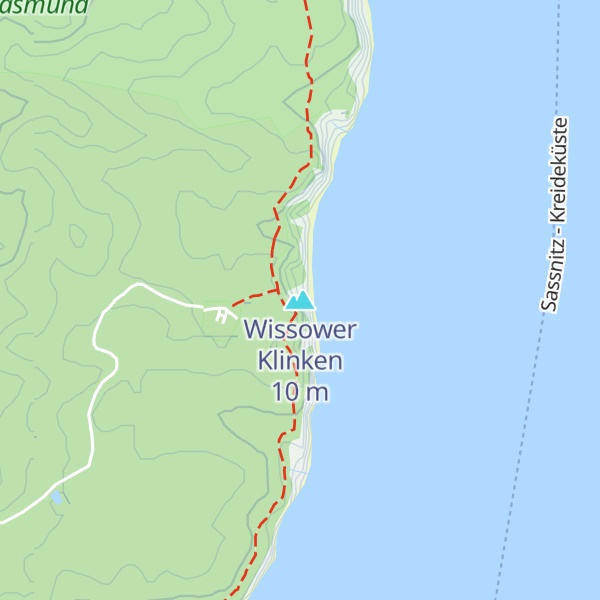 Map of Wissower Klinken