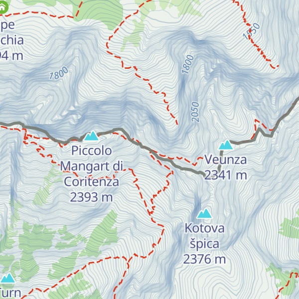 Map of Bivacco Alberto Busettini