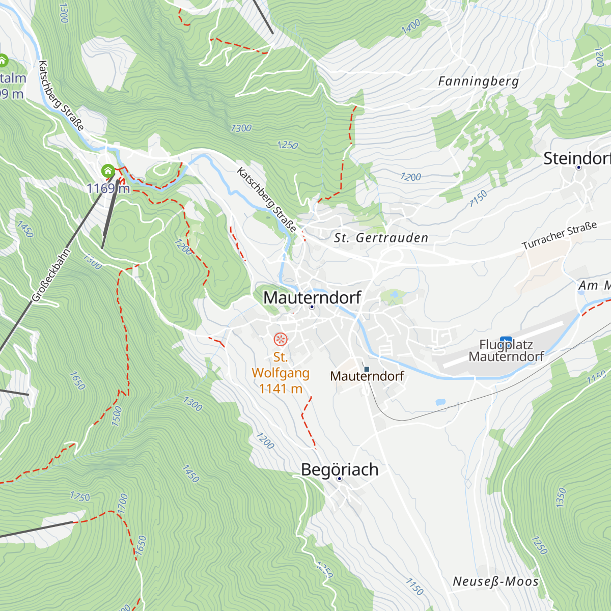 Tourismusverband Mauterndorf map