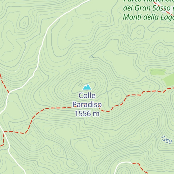 Map of Colle Paradiso