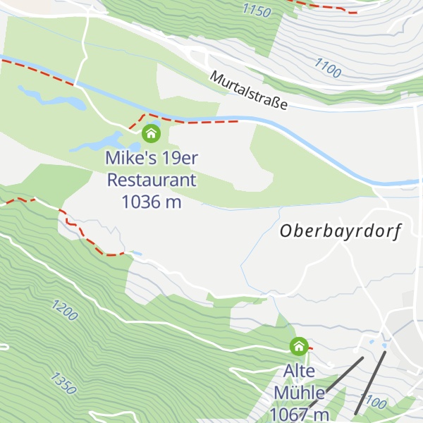 Map of (ehem.?) Torfhütte