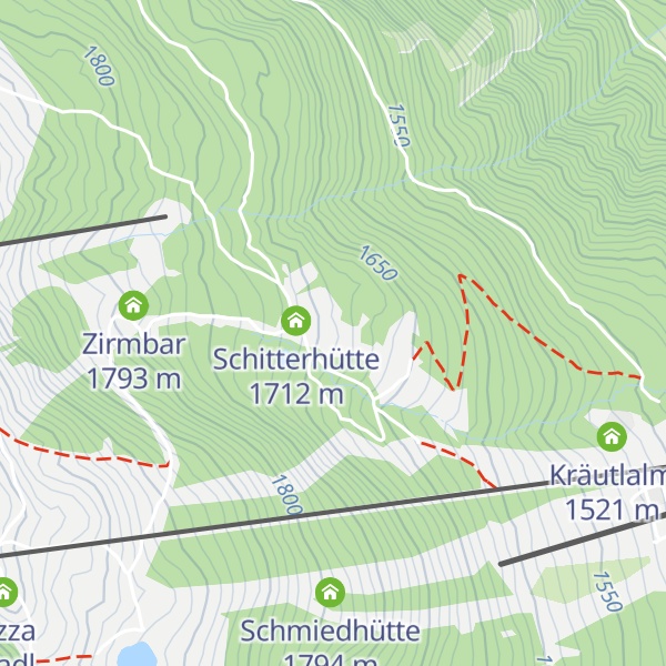 Map of Edelweiss Alm