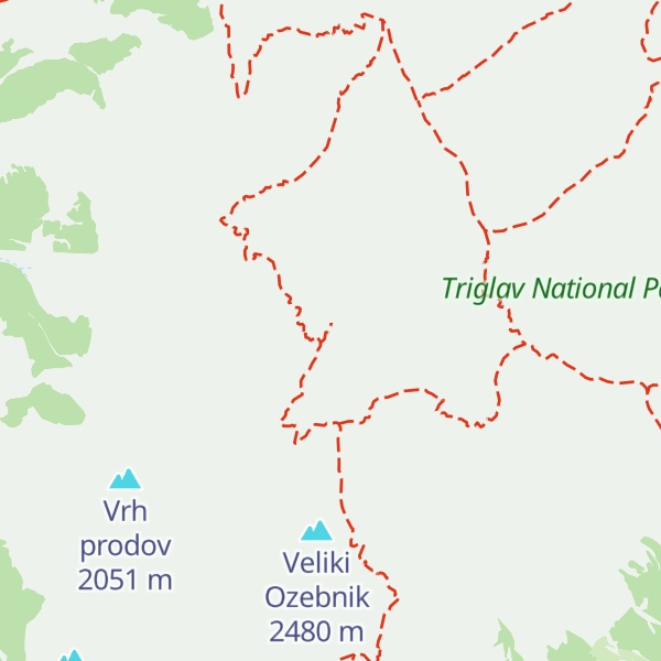 Map of Jalovec