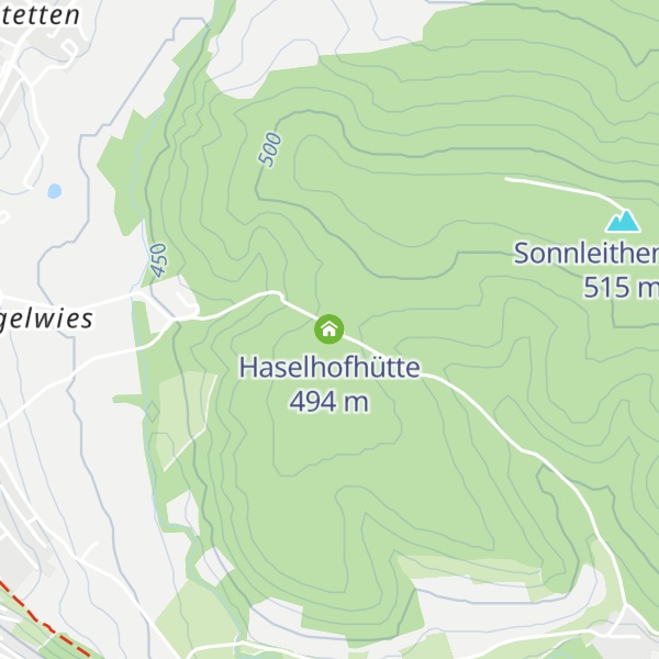 Map of Haselhofhütte