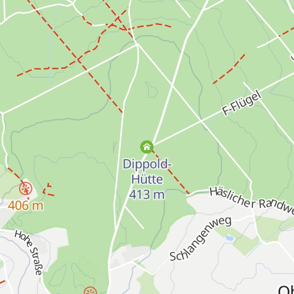 Map of Dippold-Hütte
