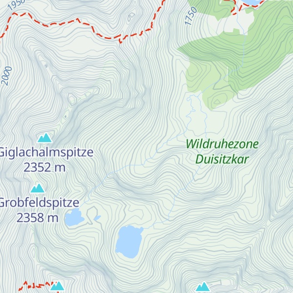 Map of Innere Alm
