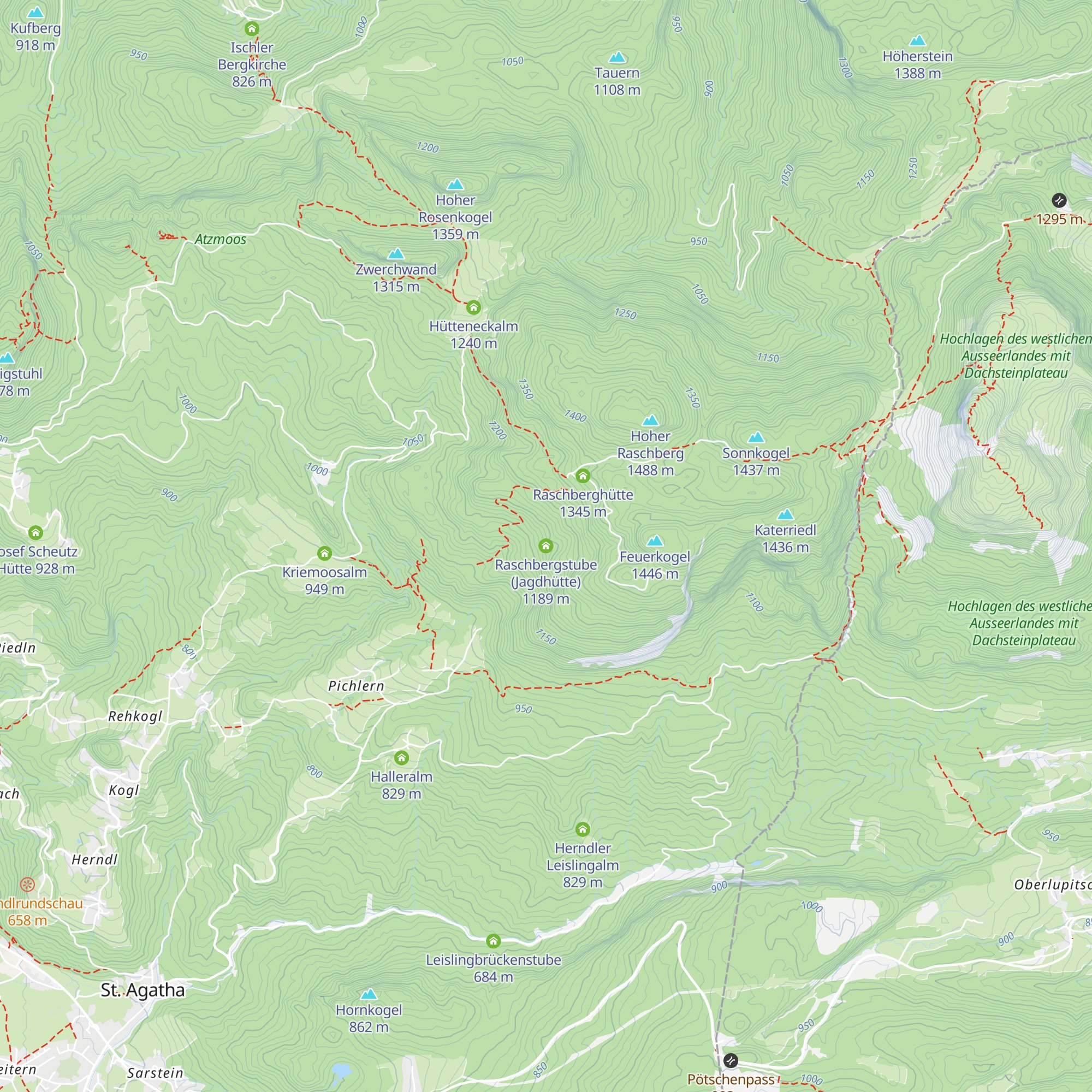 Raschbergstube (Jagdhütte) map
