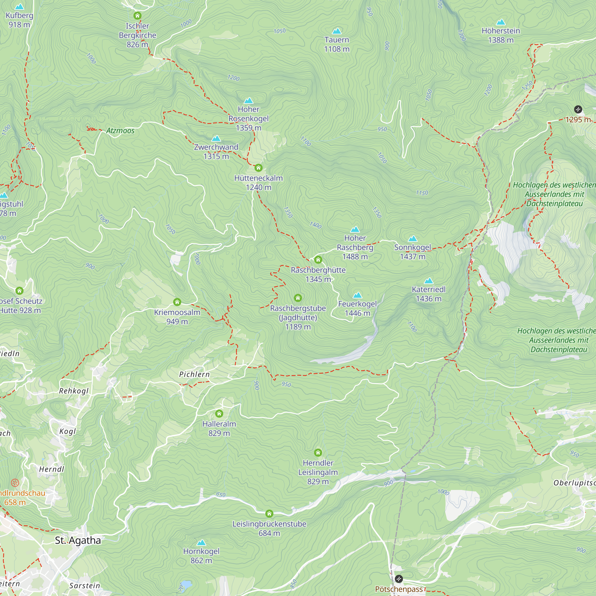 Raschbergstube (Jagdhütte) map