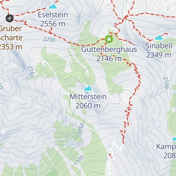Map of Mitterstein
