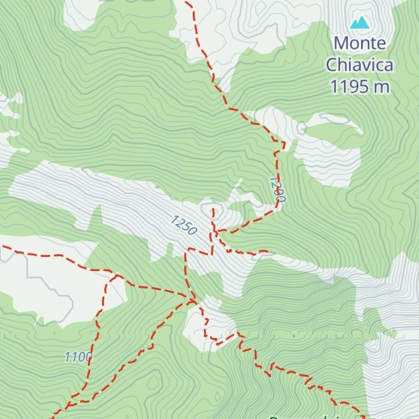 Map of Monte Forte