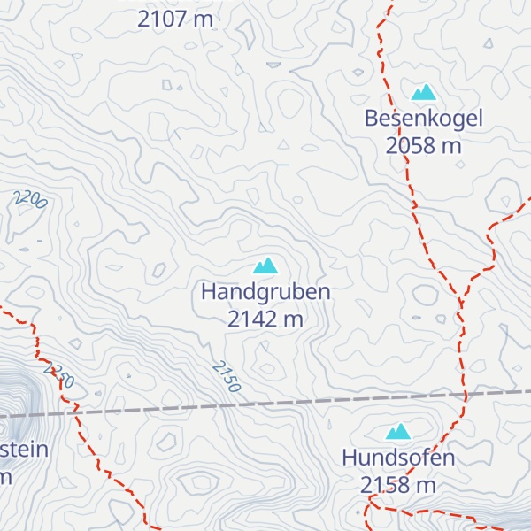 Map of Handgruben